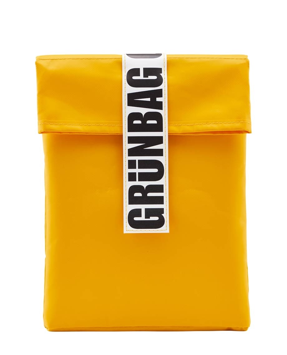 Gelbe GRÜNBAG Computerhülle 15" - 16"