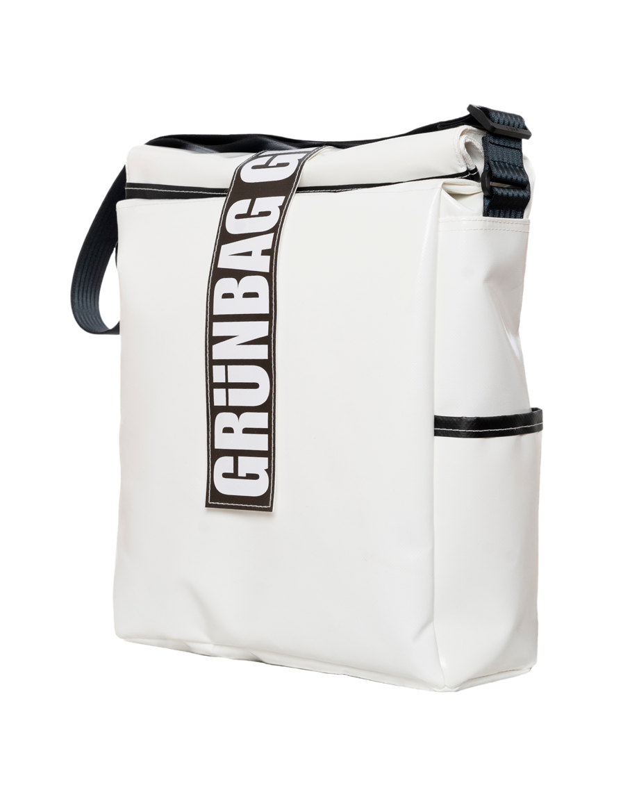 White Shoulder Bag Architect