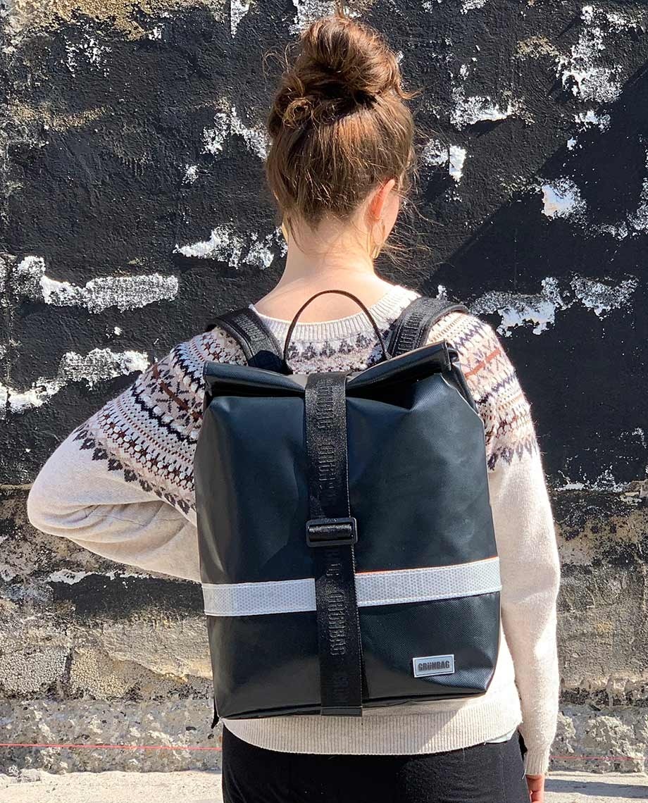 Schwarzer rucksack online