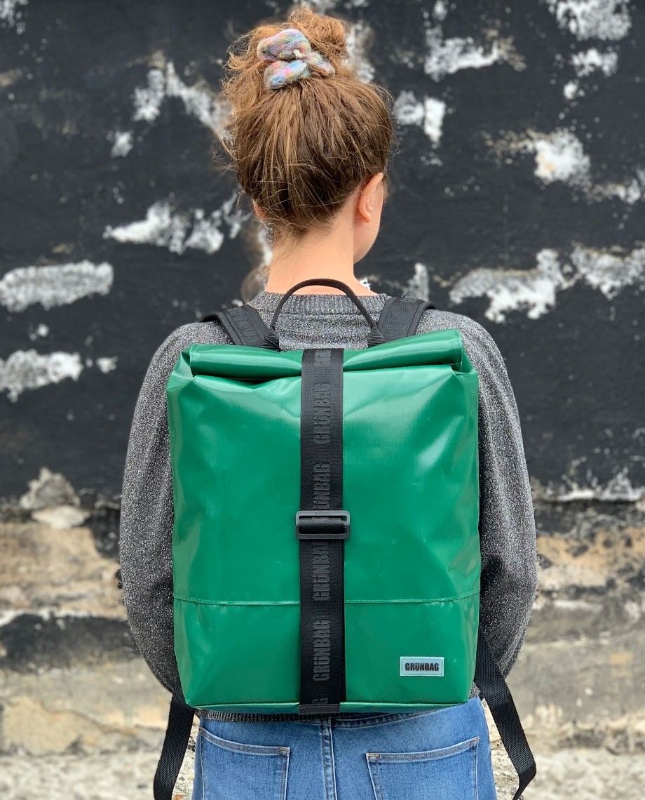 Grüner Rucksack Norr Straps