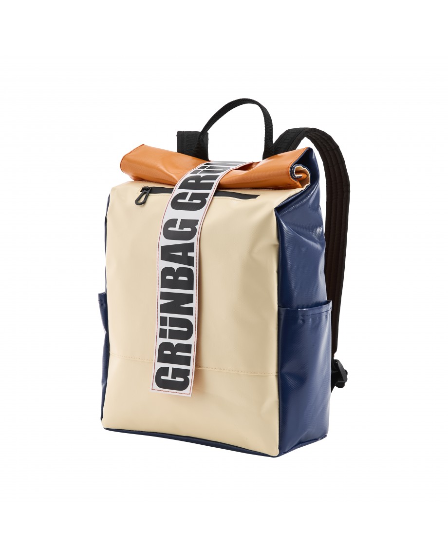Marineblau Multicolor Rucksack Alden