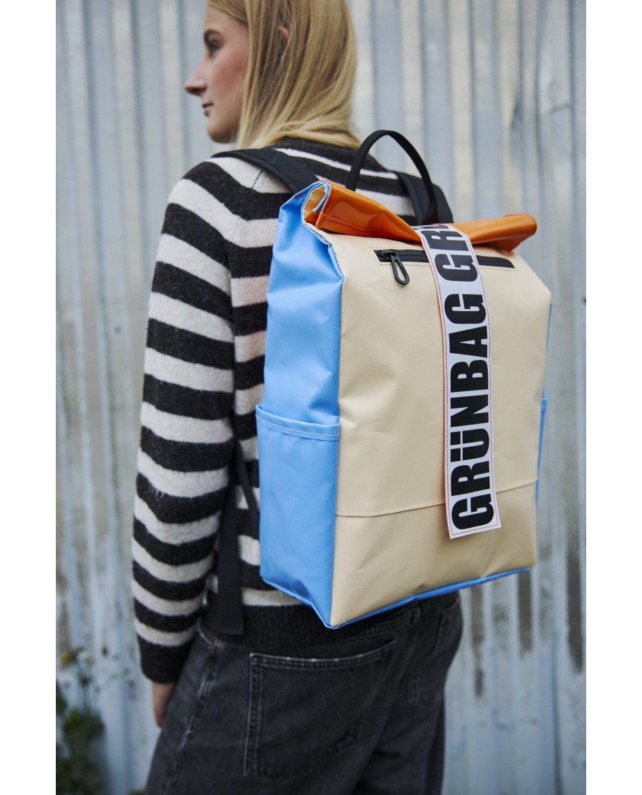 Lichtblau handtasche rucksack