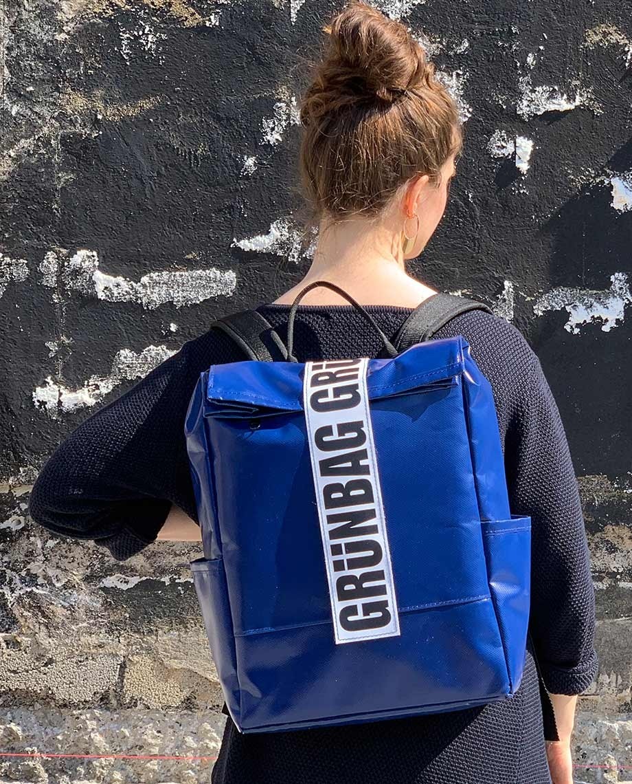 Marineblauer Rucksack Alden