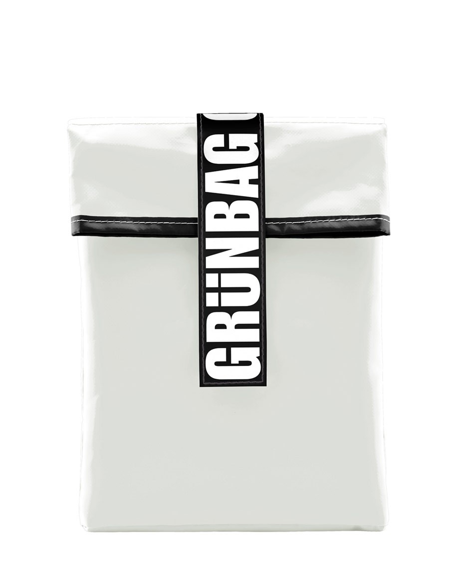Weiße GRÜNBAG Computerhülle 13"