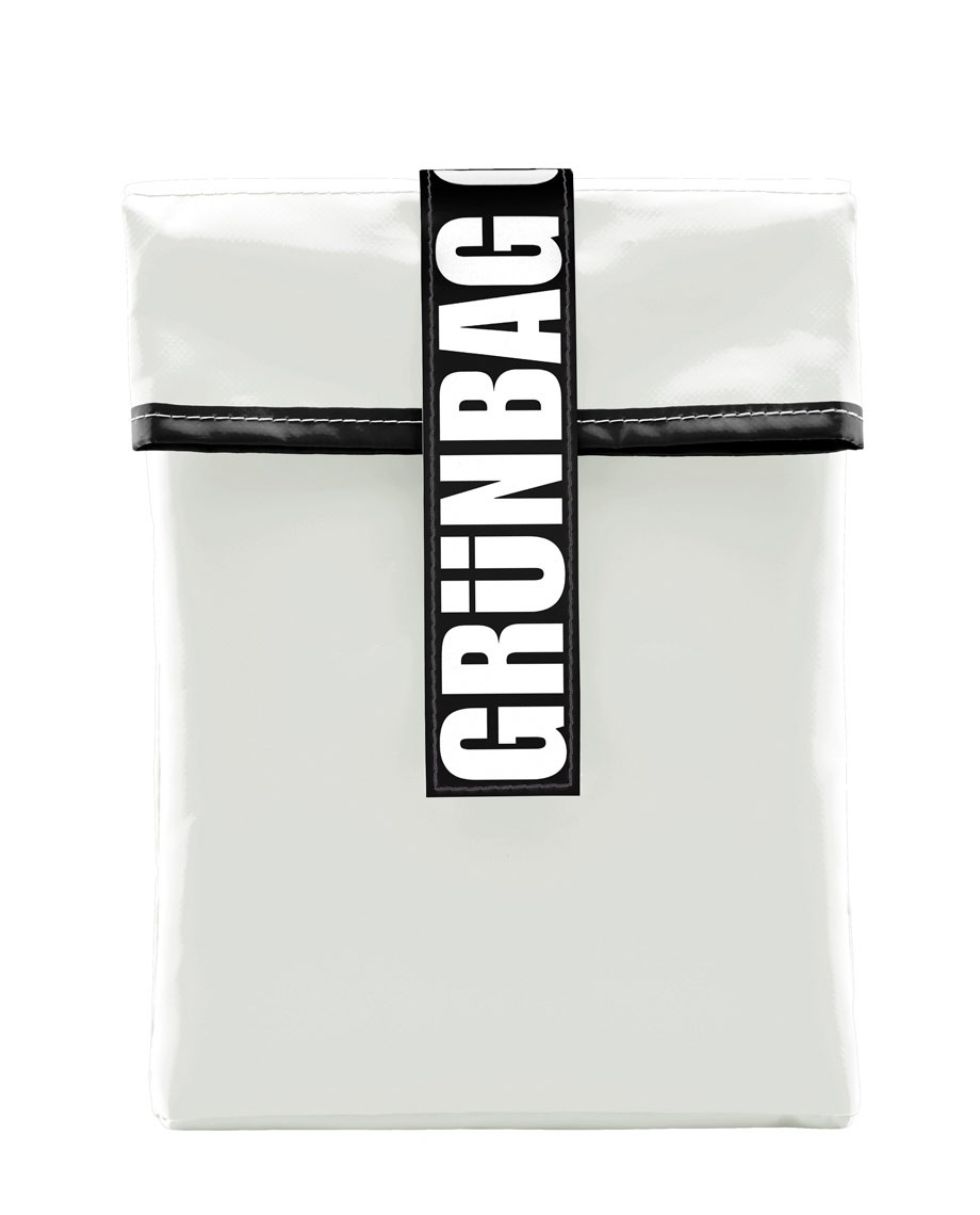 Weiße GRÜNBAG Computerhülle 15" - 16"