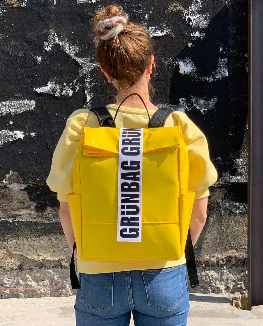 Gelber Rucksack Alden