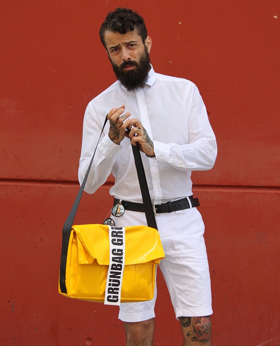 Gelbe Laptoptasche Carry