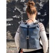 Grauer Rucksack Liv