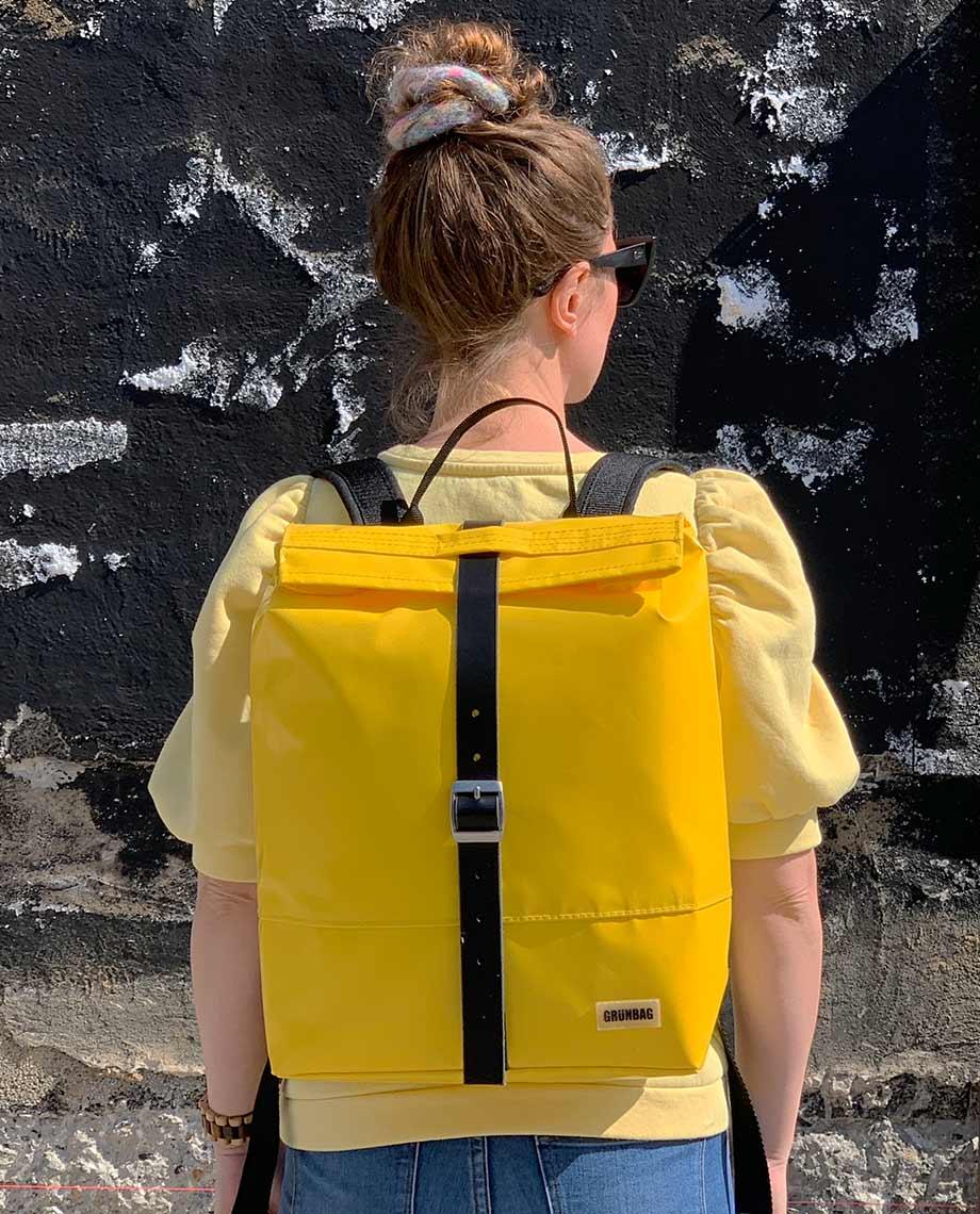 recycled rucksack